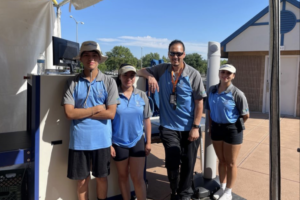 security team Four members of the Water World Security Team